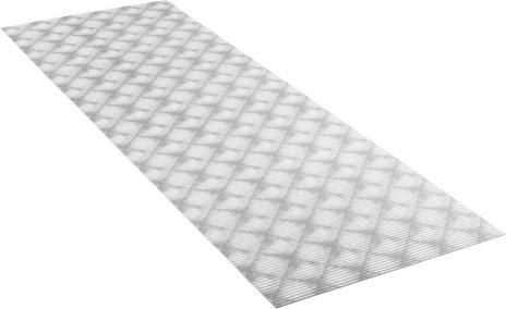 WENKO Badematte, BxL: 65 x 200 cm, grau