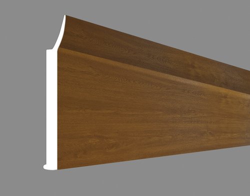 Meeth Flachprofil, Kunststoff (PVC) - braun