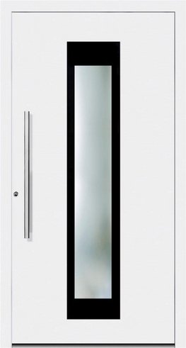 KNOCK Aluminium-Haustür »MALDIVES«, weiß - weiss