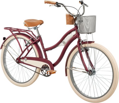 Huffy Cruiser-Bike »Marker«, 26 Zoll, Dark Berry - rot