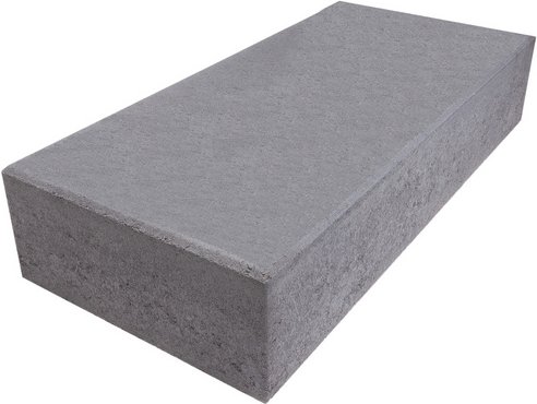 EHL Blockstufe, BxHxL: 75 x 15 x 35 cm, Beton - grau