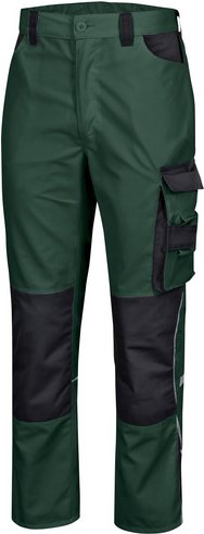 Thumbnail - safety and more Arbeitshose »EXTREME«, grün/schwarz, Polyester/Baumwolle, Gr. M - gruen