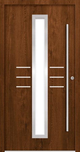 Splendoor Sicherheitshaustür »OMIS Prime RC2«, Aluminium, in nussbaum - braun