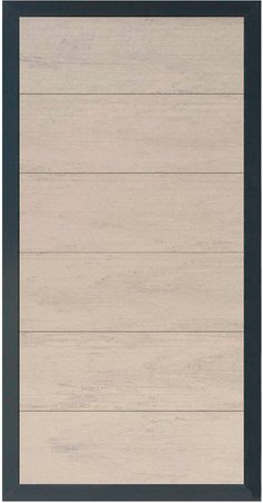 Mr. GARDENER Sichtschutzzaun, weiß, BxHxL: 90 x 180 x 180 cm - grau | weiss