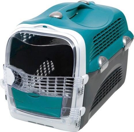 CATIT Transportbox »Cabrio«, türkis / grau - tuerkis