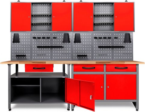 Ondis24 Werkstatt-Set »Werner + Klaus « - rot