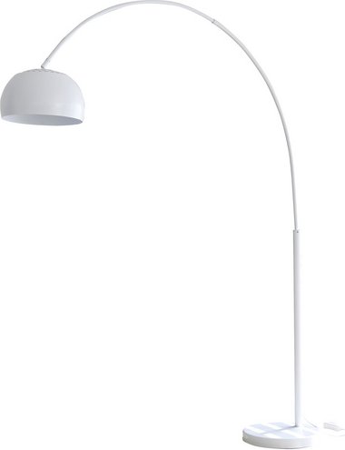 SalesFever Bogenstandleuchte, E27, Höhe: 195 cm