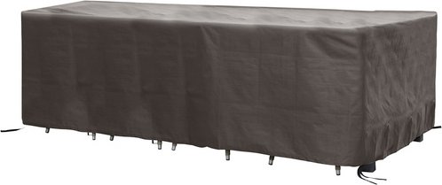 Thumbnail - BEST Gartenmöbel-Schutzhülle »Profi«, BxHxT: 310 x 95 x 180 cm, Kunststoff - grau