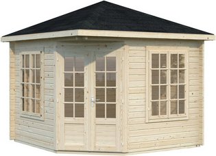 PALMAKO Pavillon »Melanie«, quadratisch mit Ausschnitt, BxHxT: 280 x 302 x 280 cm - transparent