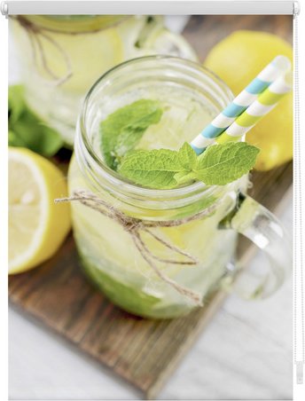 Thumbnail - Lichtblick Rollo, Klemmfix, 90x150 cm, Limo, gelb