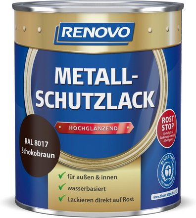 RENOVO Metallschutzlack - braun
