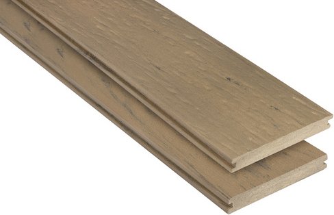 WPC-Terrassendielen, 300 x 14,5 x 0,2 cm, WPC, braun