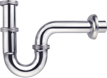 CORNAT Röhrensiphon, Messing, 1 1/4" - silberfarben