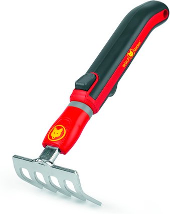 WOLF GARTEN Rechen »MS LJ-M /ZM 015«, Arbeitsbreite: 7 cm, Stahl - rot