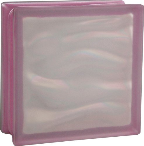 Fuchs Design Glasbaustein, BxH: 190 x 190 mm - lila