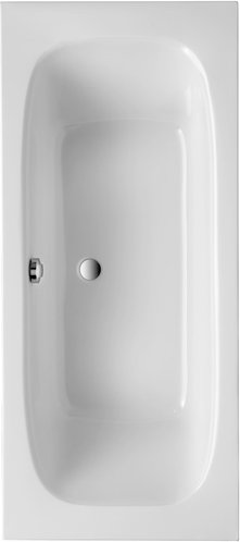 OTTOFOND Badewanne, BxHxL: 80 x 41 x 180 cm, Körperform - weiss