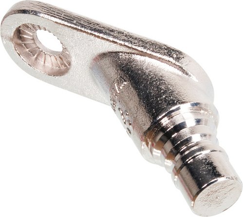 DOBAR Hinterradhalterung für Hundeleine »Walky Dog Plus«, Edelstahl, silberfarben