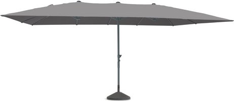 LECO Sonnenschirm, BxH: 460 x 207 cm, anthrazit - grau