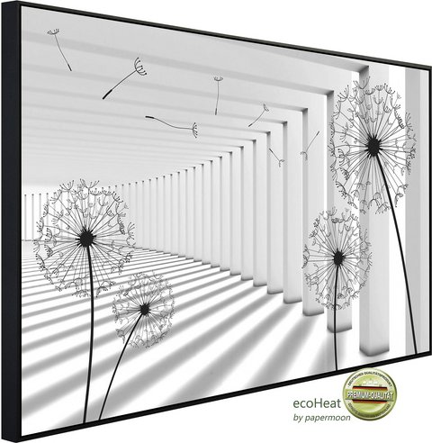 Thumbnail - papermoon Infrarotheizung »EcoHeat - Pustebblumen«, Matt-Effekt - bunt