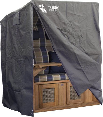 Thumbnail - DEVRIES Schutzhülle, BxHxT: 128 x 165 x 95 cm, Kunstfaser - grau