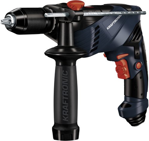 KRAFTRONIC Schlagbohrmaschine »KT-SB 650«, 650 W, max. Drehzahl: 3000 U/min - blau