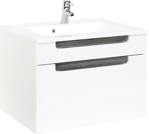 HELD MÖBEL Badmöbel »Siena«, B x T x H: 80 x 47 x 54 cm - weiss