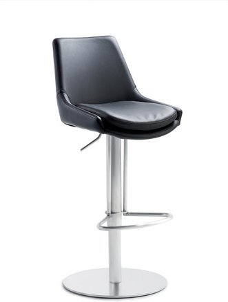 Mayer Sitzmöbel Barhocker, Höhe: 84 cm, Schwarz