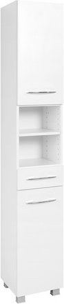 HELD MÖBEL Seitenschrank »Portofino«, BxHxT: 30 x 180 x 35 cm - weiss