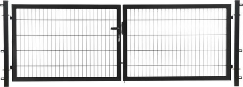FLORAWORLD Doppeltor »comfort«, Türmaße BxH: 300 x 100 cm - schwarz