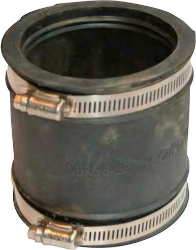 MARLEY Rohrverbinder-Kupplung - schwarz