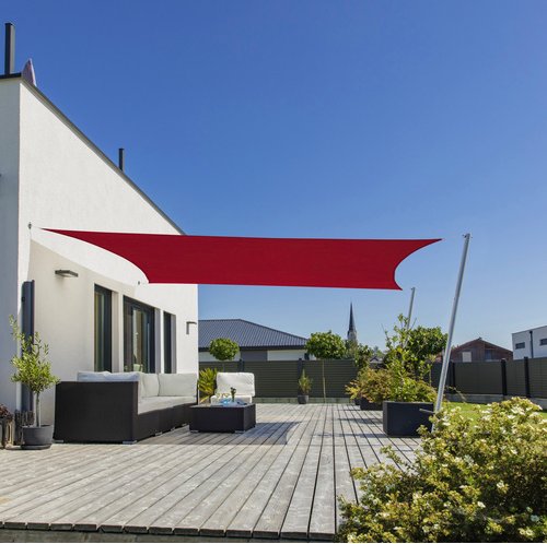 Thumbnail - WINDHAGER Sonnensegel »CANNES«, rechteckig, 300 x 400 cm - rot