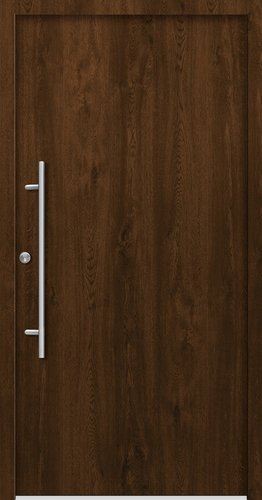 Splendoor Haustür »PATRAS Prime«, Aluminium, in nussbaum - braun