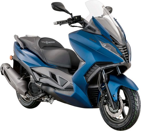 ALPHA MOTORS Motorroller »Sport Cruiser 22«, 125 cm³, Verbrauch: ca. 2,9 l/100 km - blau