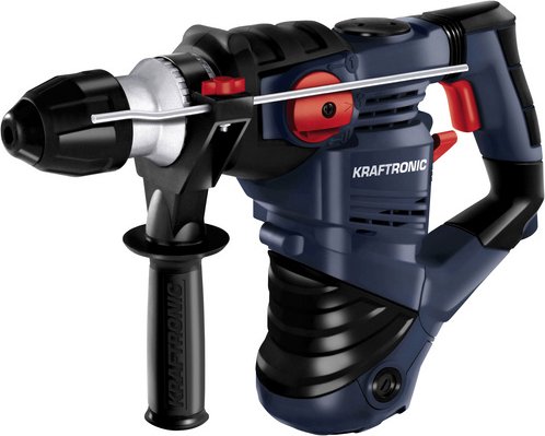 KRAFTRONIC Bohrhammer »KT-BH 1600«, 1600 W, 800U/min - bunt