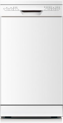 PKM Geschirrspüler »GSP9-4E«, weiß, BxHxT: 44,8 x 84,5 x 60 cm, vollintegriert - weiss