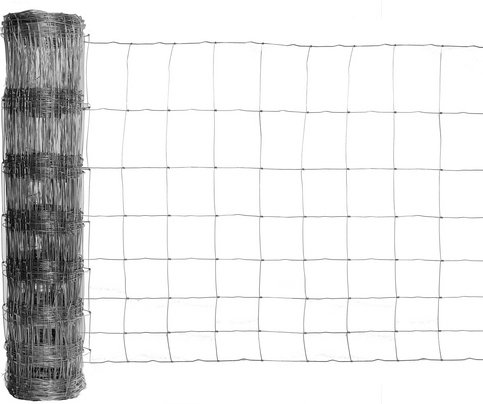 FLORAWORLD Knotengeflecht, HxL: 150 x 5000 cm, Stahl, silberfarben