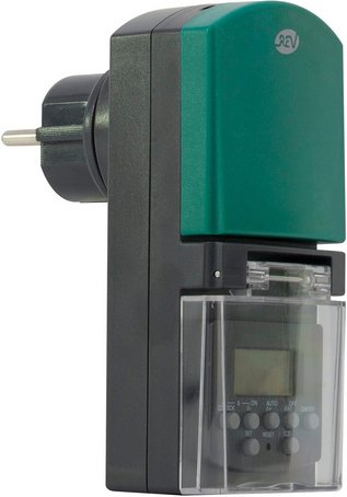 REV-Ritter Außenzeitschaltuhr, BxHxL: 64 x 90 x 135 mm - grau