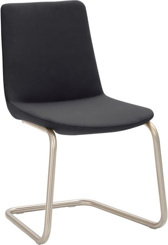 Mayer Sitzmöbel Stuhl »2008«, BxHxL: 53 x 87 x 54 cm, Stahl/Stoff - grau