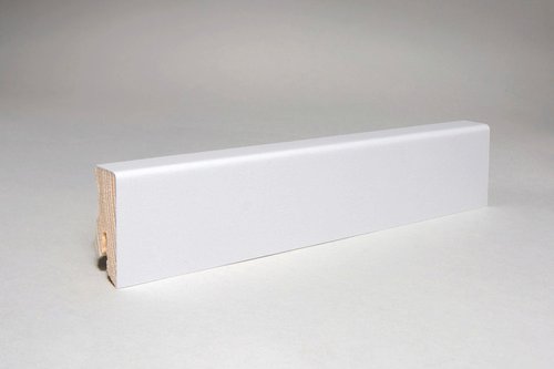 Sockelleiste, Länge: 240 cm, kubisch/modern, lichtgrau