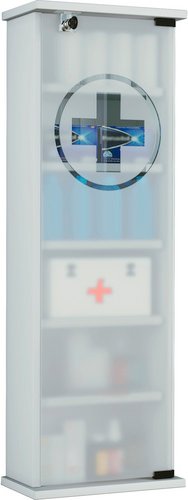 Thumbnail - VCM Medizinschrank »Gusal XXL«, BxLxT: 31 x 92 x 18 cm - weiss