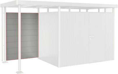 Thumbnail - BIOHORT Seitendach »Highline«, BxL: 150 x 315 cm - grau