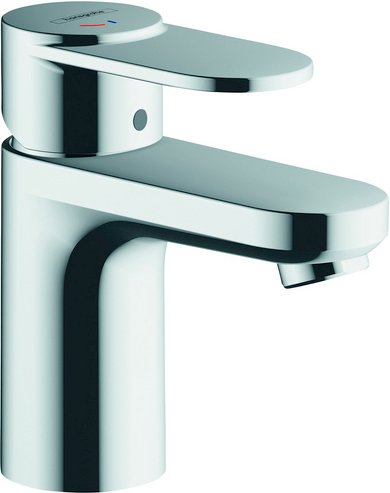 HANSGROHE Waschtisch-Einhebelmischer, chrom, verchromt, DN 15 (½") - silberfarben