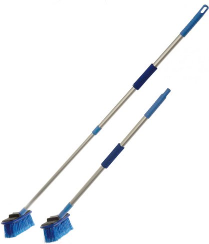 Yachticon Bürste, silber/blau, nylon/kunststoff - silberfarben | blau