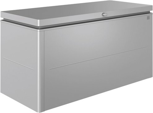 BIOHORT Aufbewahrungsbox »LoungeBox«, BxHxT: 160 x 83,5 x 70 cm, silber-metallic - silberfarben
