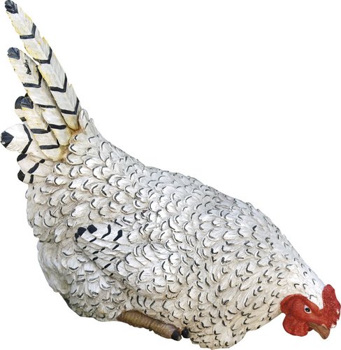 GRANIMEX Teichfigur »Herta«, Huhn, Polystone, bunt