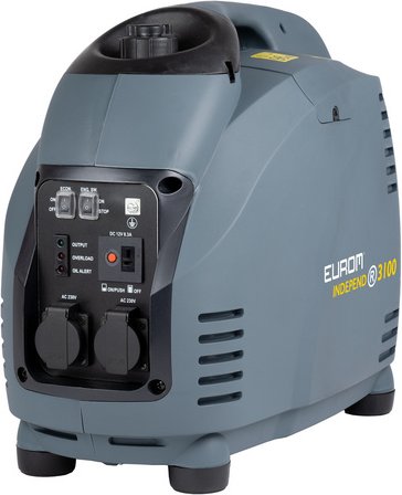 EUROM Inverter »Independ 3100«, 4 kW, Tankvolumen: 5,7 l - grau
