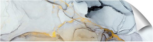 Thumbnail - mySPOTTI Küchenrückwand-Panel »fixy«, hellgrau/blau