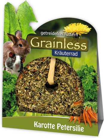 JR FARM Nagersnack »Grainless Kräuterrad«, 140 g