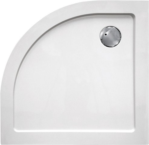 Sanotechnik Duschwanne »SMC«, BxT: 90 x 90 cm, weiß - weiss