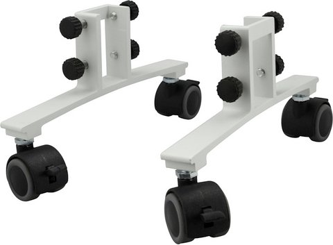 E2 Standfüße »INFRAe2«, Aluminium, weiß